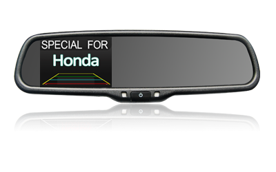 3.5 pulgadas de espejo retrovisor con la vista trasera especial para Honda, AK-035LA02